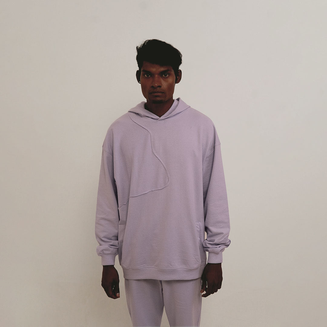 LILAC OVERSIZED HOODIE